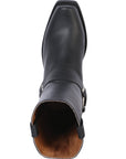 El General Biker Boot in Waxy Black