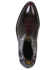 El General Cowboy Ankle Boot — Chameleon Wine