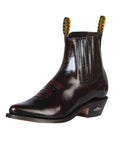 El General Cowboy Ankle Boot — Chameleon Wine