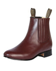El Besserro Charro Boot in Leather Wine
