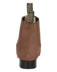 El Besserro Charro Boot in Nobuck Camel