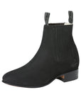 Canelo Charro Boot in Black Nobuck