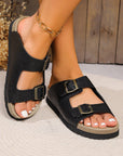 Isla Buckle Straps Beach Slippers