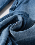 Jaylani Raw Hem Flare Jeans