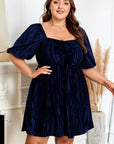 Kataleya Short Puff Sleeve PLUS Dress