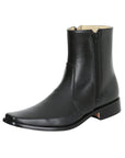 El Becerro Dress Boot — Leather in Black