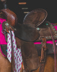 Pink Bolt Cinch Strap Set