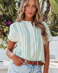 Rosemary Short Sleeve Casual Blouse