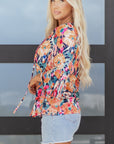Verakina Flare Sleeve Tied Blouse