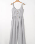 Greta Sleeveless Wide Leg Jumpsuit