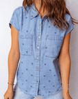 Phoebe Chest Short Sleeve Shirt