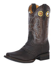 El General Rodeo Boot — Crazy Dark Brown