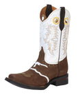 El General Rodeo Boot — Crazy Nubuck Dark Brown
