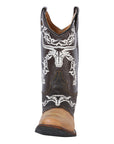 El General Rodeo Boot — Crazy Honey/Dark Brown