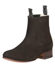 Canelo Charro Boot — Nubuck Brown