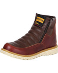 Procliff Pull Up Work Boot in Wine