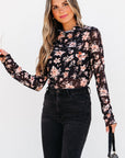 Laura Slim Fit top Long Sleeve Top