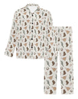 Howdy Highland Cow Christmas Men's Western Pajama Set