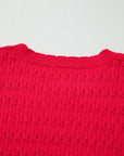 Nellie Knit Ribbed Cuffs Sweater