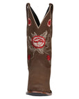 El General Rodeo Boot — Suede Camel