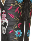 El General Ladies Rodeo Boot — Crazy Black
