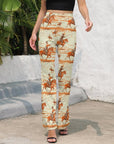 Baha Ranch Retro Western Flare Pants