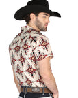 El General Western Shirt in Ivory