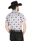 El General Western Shirt in Gray