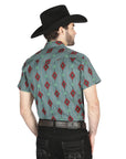 El General Western Shirt in Mint