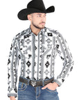 El General Casual Long Sleeve Shirt in White