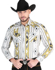 El General Casual Long Sleeve Shirt in Gray