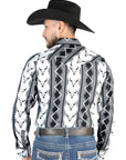 El General Casual Long Sleeve Shirt in Black