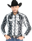 El General Casual Long Sleeve Shirt in Black