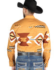 El General Casual Long Sleeve Shirt in Taupe