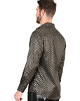El General Black/Gold Casual Long-Sleeve Shirt