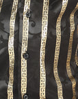 El General Black/Gold Casual Long-Sleeve Shirt