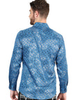 El General Teal Casual Long-Sleeve Shirt