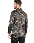 El General Black Casual Long-Sleeve Shirt
