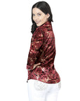 El General Casual Long-Sleeve Shirt in Burgundy