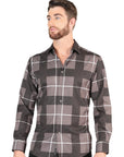 El General Grey Casual Long-Sleeve Shirt