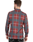 El General Burgundy Casual Long-Sleeve Shirt