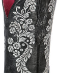 El General Cowboy Rodeo Boot — Printed Black