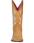 Cowboy Boot - El General Rodeo - Woman Nobuck in Peach