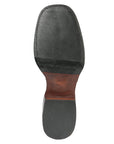 El General Rodeo Boot — Imitation Ostrich in Brown