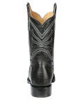 El General Rodeo Boot — Imitation Lizard in Black