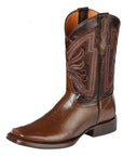 El General Rodeo Boot — Printed Lizard Leather in Brown