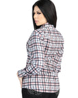 El General Casual Long-Sleeve Shirt in Black/White