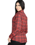 El General Casual Long-Sleeve Shirt in Red