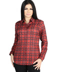 El General Casual Long-Sleeve Shirt in Red