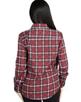 El General Casual Long-Sleeve Shirt in Red/Black